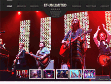 Tablet Screenshot of et-unlimited.com
